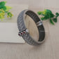 "Rosett" Silver Look Alike Oxidized Kada