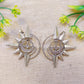 "Spikes" Silver Look alike Earcuff