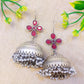 "Glistening" Silver Look Alike Danglers