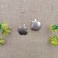 Apple stud earring