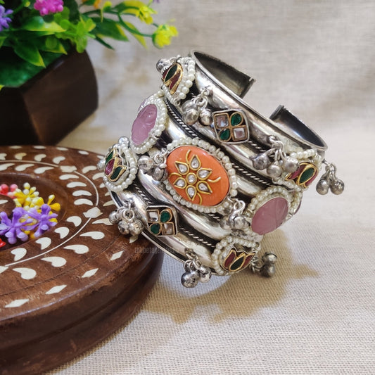 "Niharika" Silver Plated Bracelet