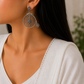 Bicycle Earrings: Oxidized Silver Finish| Ethnic Indian Jewelry