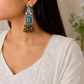 "Birch" Antique Oxidised Earrings