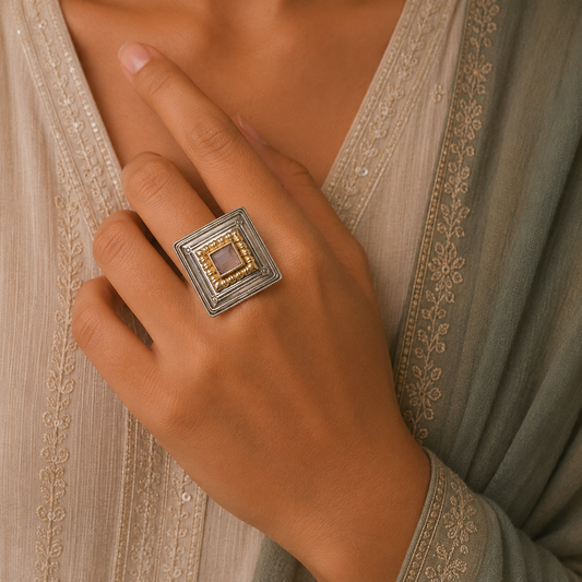 Stice Navratri Ethnic Adjustable Finger Ring