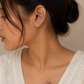 "Zoyal"Silver Look Alike Oxidized Earcuff