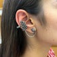 Oxidised earcuffs