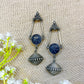“Viha” Silver Look Alike Oxidised Earring