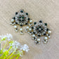 black ear stud