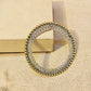 "Livia"Silver Look Alike Dual Tone Kada