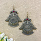 Shubh Labh Oxidised Dangler earring