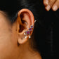 "Cirqa" Silver Look Alike Earcuffs