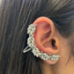 "Leafo" Silver Look Alike Earcuffs