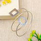silver handcuff bracelet
