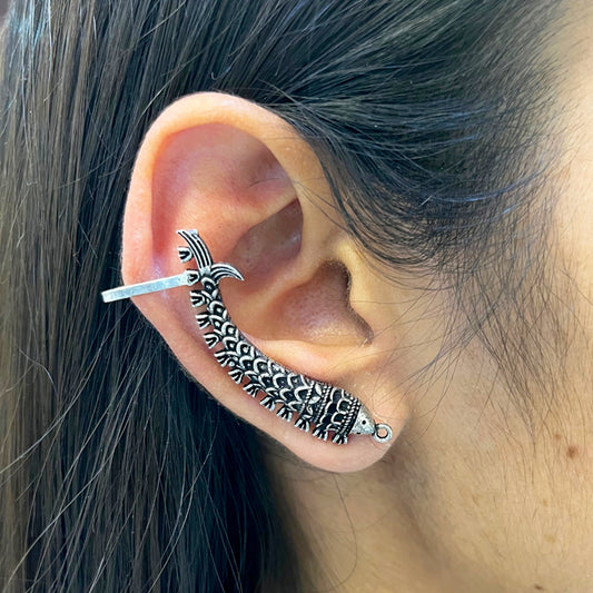 "Loop" Silver Look Alike Earcuff