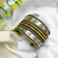 Dual tone ethnic handcuff