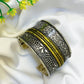 Dual tone ethnic handcuff