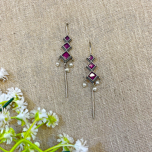 "Cirqa" Silver Look Alike Earcuffs