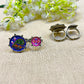 multicolor dual Finger ring
