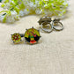 multicolor dual finger ring