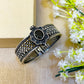 "Royal" Silver Look Alike Oxidized Kada