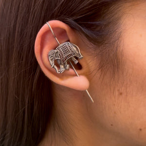 "Artemis" Silver Look Alike Earcuff