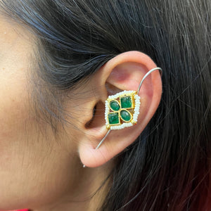 "Elven" Silver Look Alike Arrow Earcuff