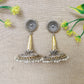 dual tone earrings