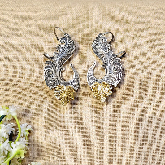 Oxidised Earcuff