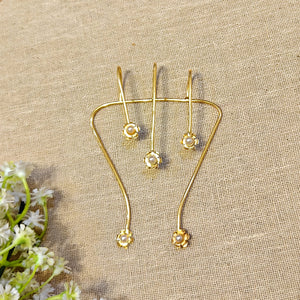 Golden Haath phool Bracelet