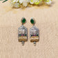 Dual Tone ethnic earrings