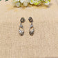 silver earrings