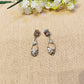 silver earrings