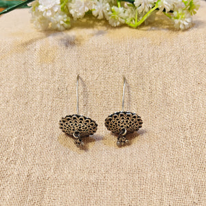 "Luxee"Silver Look Alike Oxidized Earcuff