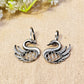 swan-shaped earcuffs