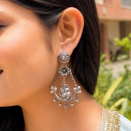Oxidized Earrings