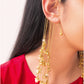 Golden Ghughroo Earcuff