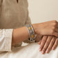 "Fateh" Silver Look Alike Dual Tone Kada
