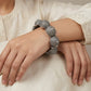 “Ghoomat” Silver Look alike Oxidised Kada for Garba