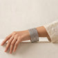 "Khanak"Silver Look Alike Oxidized Bangles