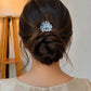 “Zarna” Silver Look Alike Oxidised Hair Pin