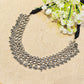 "Garden Glamour" Silver Look Alike Oxidized Choker