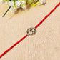 "Omm" Silver Look Alike Rakhi