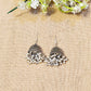 "Tide"Silver Look Alike Oxidized Dangler