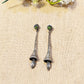 "Hasti"Silver Look Alike Oxidized Earring