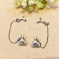 "telly phone"Silver Look Alike Oxidized Earcuff