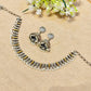 "Breeze"Silver Look Alike Dual Tone Choker