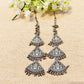 "Enchant"Silver Look Alike Oxidized Earring