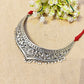 "Favia" Silver Look Alike Oxidized Choker