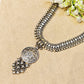 "Hivara" Silver Look Alike Oxidized Choker