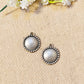 "Round"Silver Look Alike Earcuff